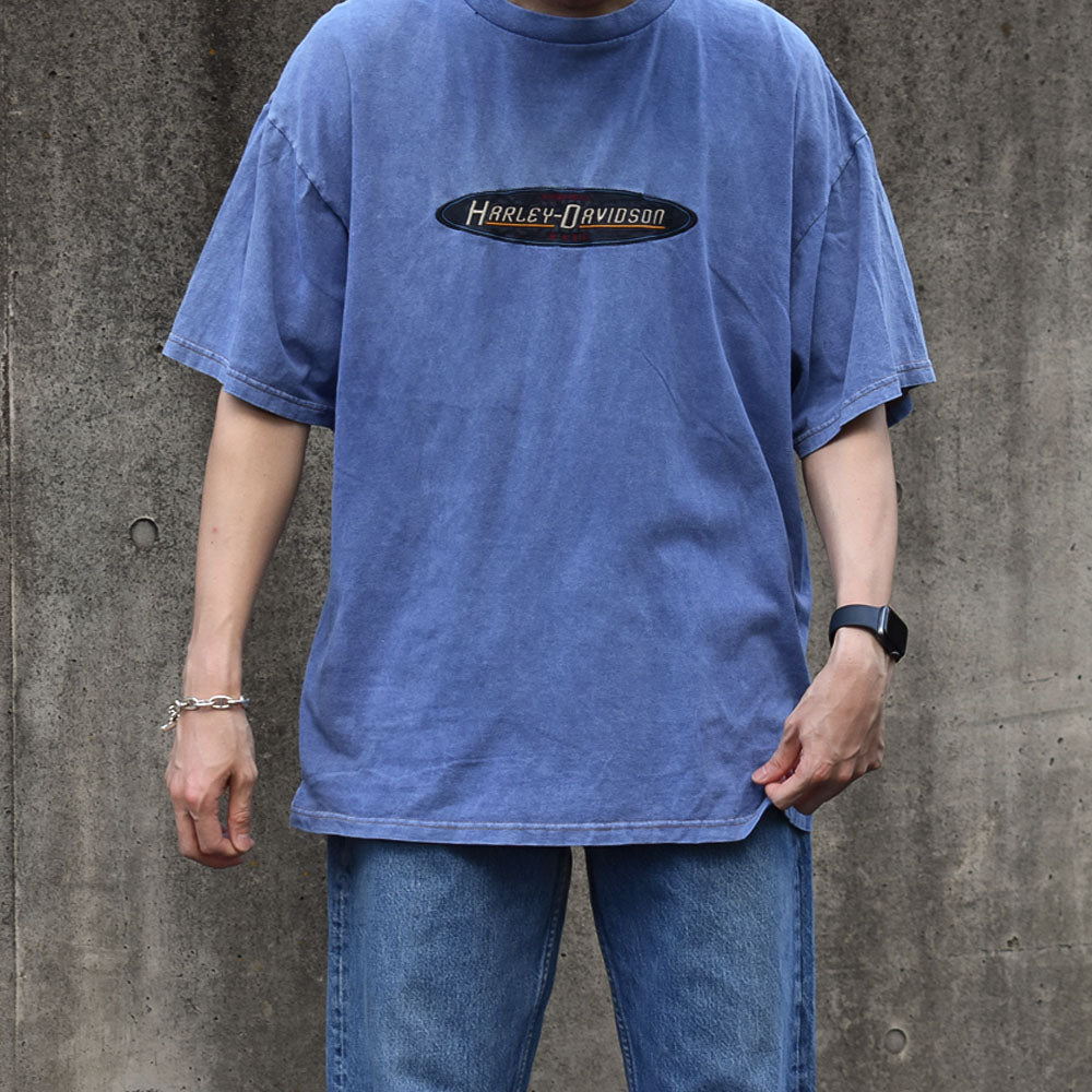 90’s Harley-Davidson サークルロゴ Tシャツ USA製 230914