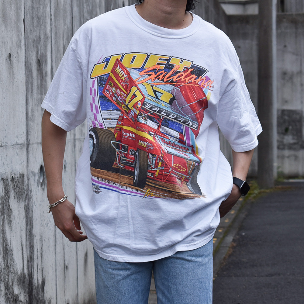 90's ARIZONA “Joey Saldana #17” レーシング Tシャツ 231004