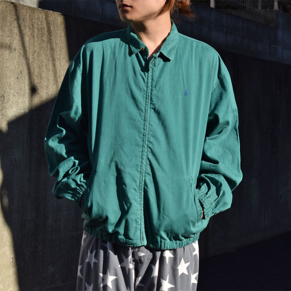 80-90's Polo Ralph Lauren/ポロ ラルフ ローレン 三角タグ スイングトップジャケット USA製 230907