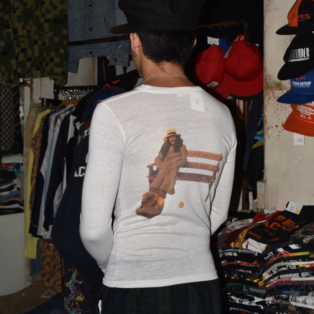 70's George Harrison "DARK HORSE" ロングスリーブ ロックTシャツ 260901H