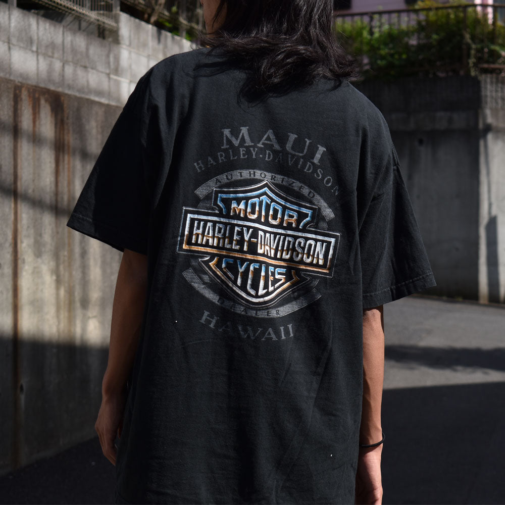 90’s Harley-Davidson/ハーレーダビッドソン “wolf” Tシャツ USA製 230508