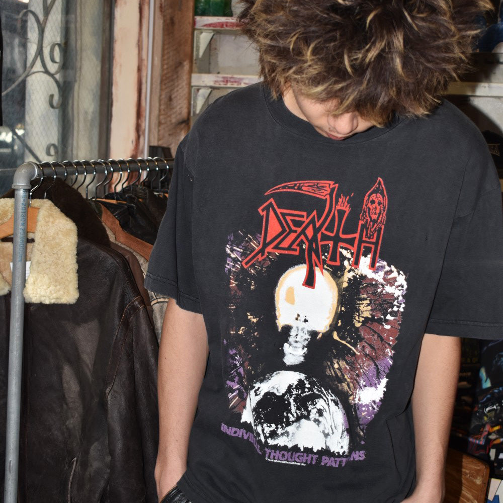 93 DEATH “Individual Thought Patterns” デスメタル ロックTシャツ