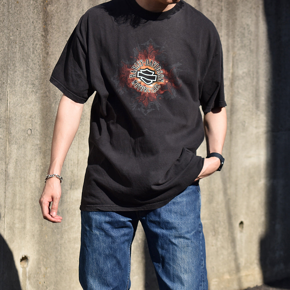 Harley-Davidson/ハーレー・ダビッドソン 両面プリント Tシャツ USA製 230724