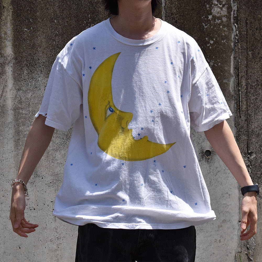 90's Lee 三日月 アート Tシャツ USA製 240507