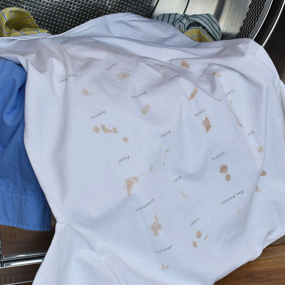 LABRAT "Coffee Stain" Tシャツ LR-2024-08 240601