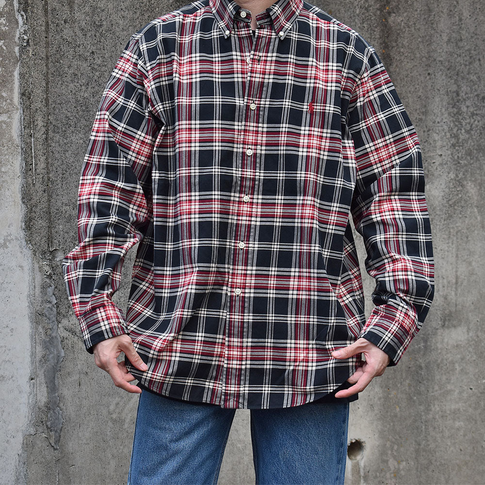 Ralph Lauren/ラルフ ローレン “CLASSIC FIT” タータンチェック ボタンダウンシャツ 230829