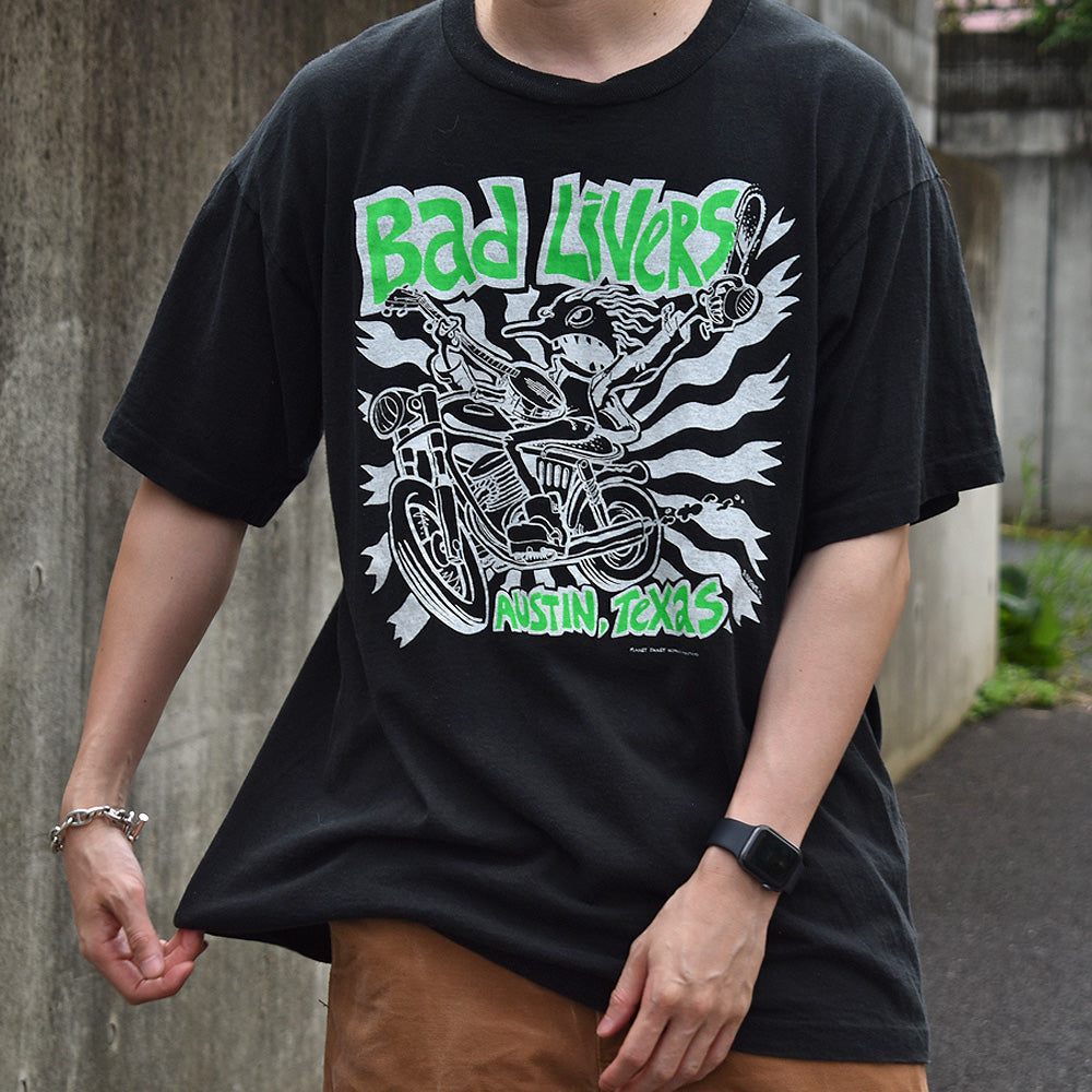 90’s “Bad Livers” バンドTシャツ USA製 230616