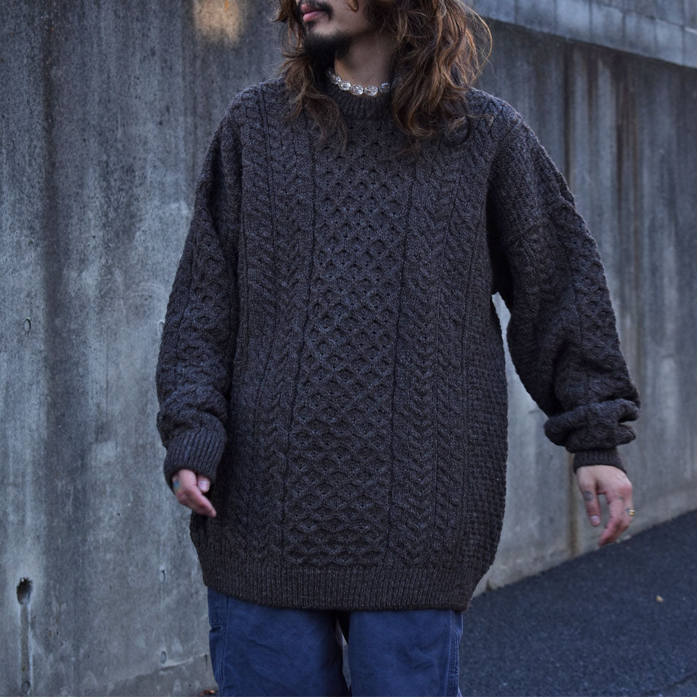 90’s ORVIS アランセーター アイルランド製 231114