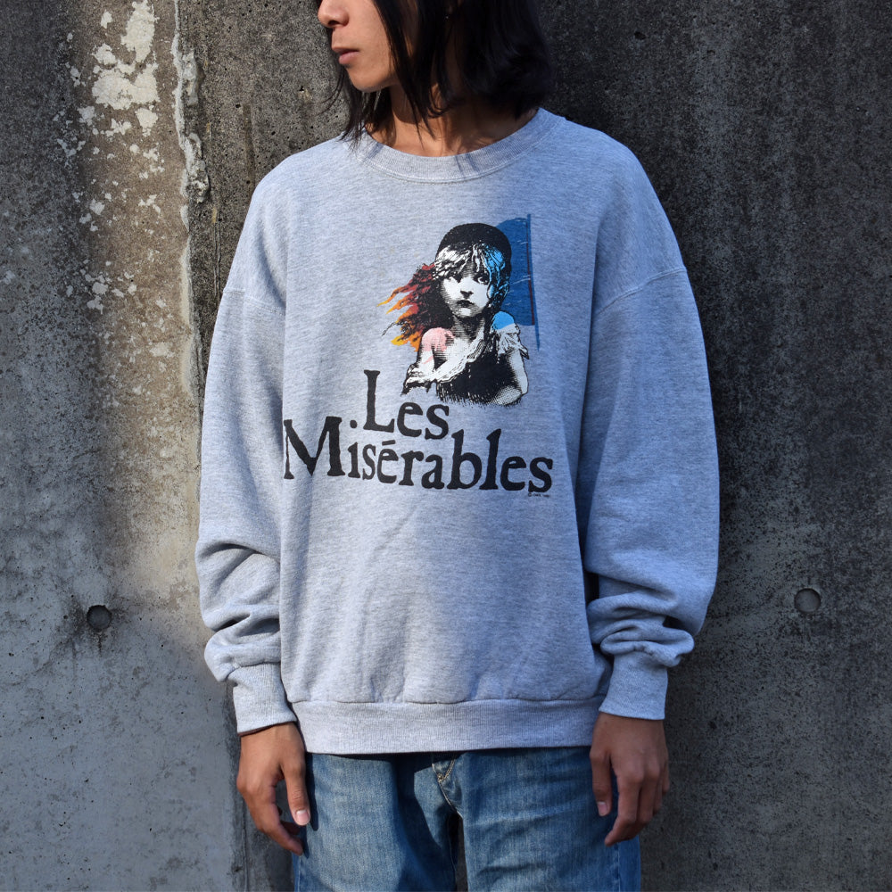 80’s Les Miserables ミュージカル スウェット USA製 231110