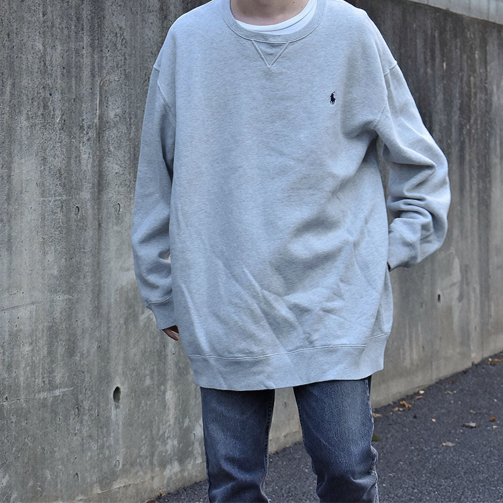 Polo Ralph Lauren/ポロ ラルフ ローレン ワンポイント GRY スウェット 230912