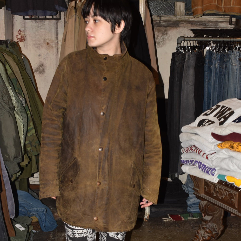 90’s Barbour “New Hampshire” オイルドジャケット 鬼フェード 251118H
