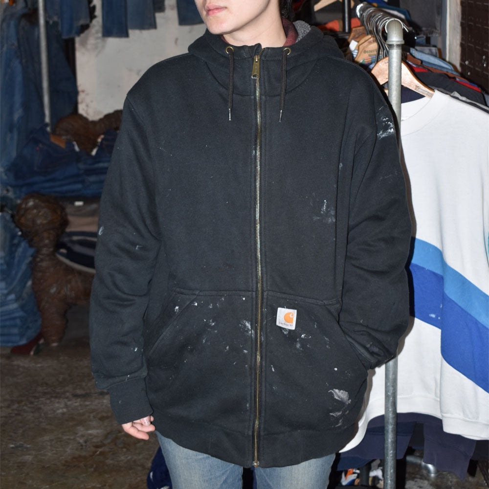 Carhartt “Rain Defender” ボアライナー ジップパーカー 251024H