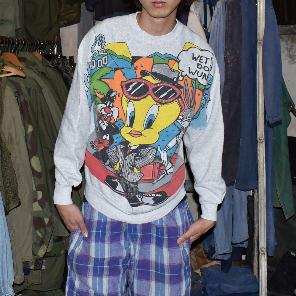 90’s Looney Tunes AOP キャラクター スウェット 251010H