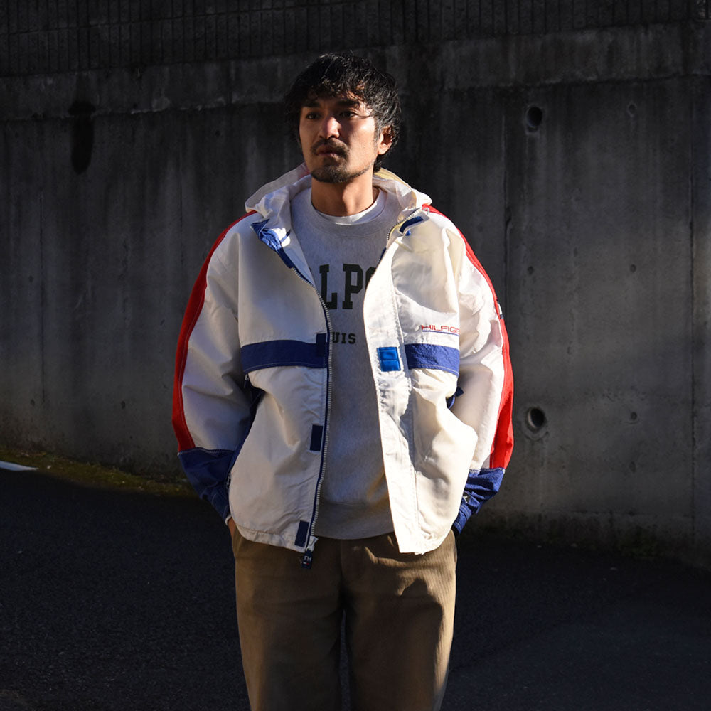 90's TOMMY HILFIGER セーリング ナイロンジャケット 250114H