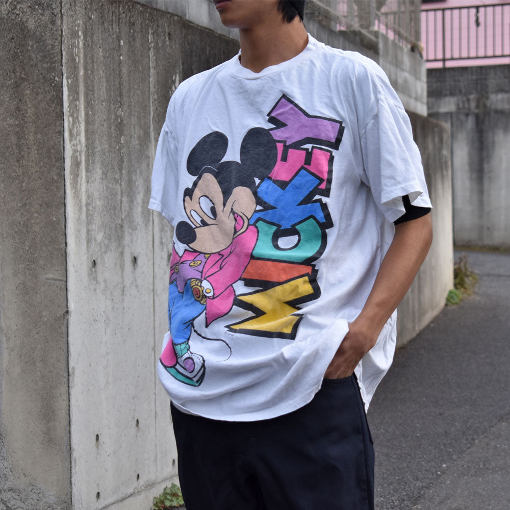 90’s Disney ”Mickey” Tシャツ 240323