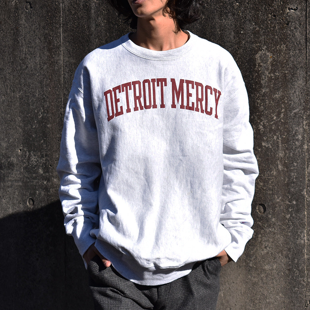 Champion “DETROIT MERCY” RWスウェット 231213