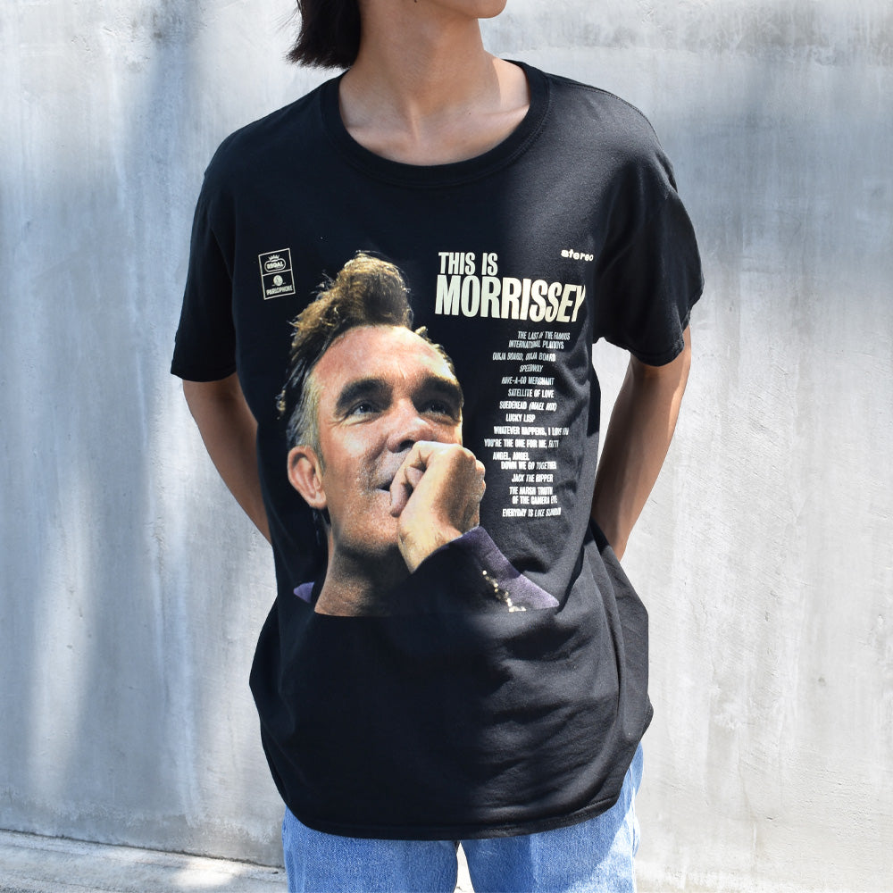 Y2K Steven Patrick Morrissey/スティーヴン・パトリック・モリッシー "THIS IS MORRISSEY” Tシャツ 230911H