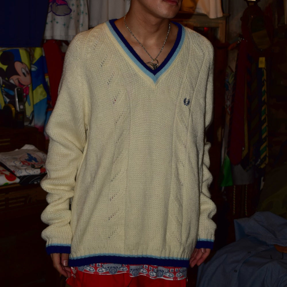80's Fred Perry Sportswear チルデンセーター 261002H
