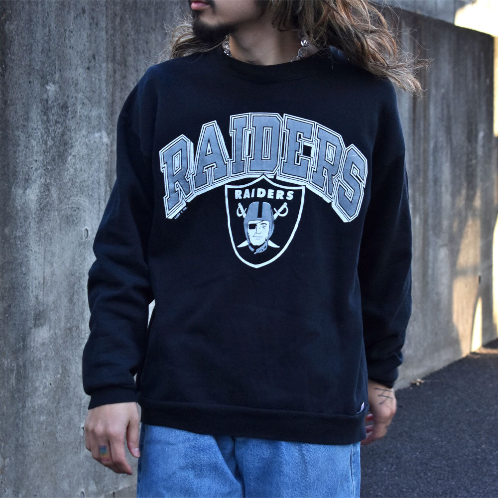 90’s LOGO7 ”NFL Raiders” スウェット 231228