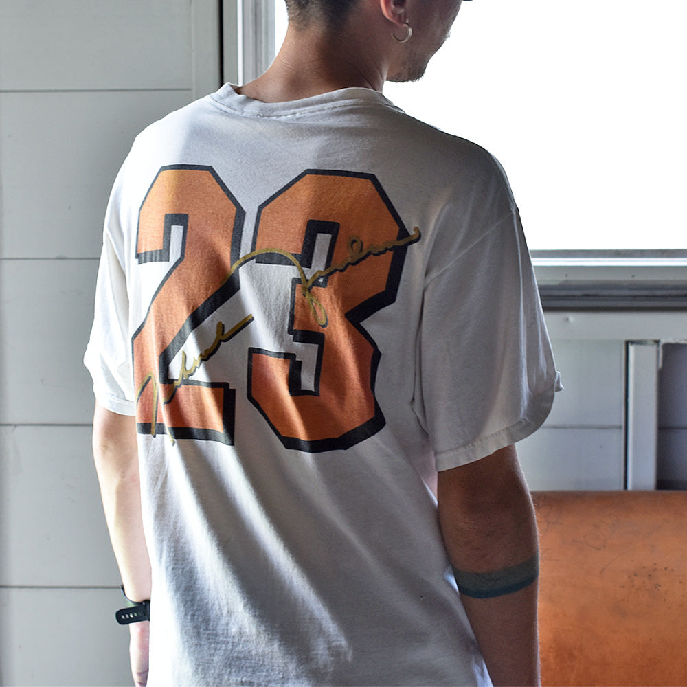 90’s NIKE “#23 Michael Jordan” バスケ Tシャツ USA製 250415