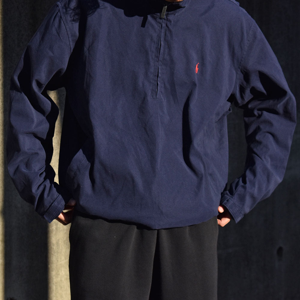 90's POLO GOLF RALPH LAUREN ハーフジップ プルオーバー 230918