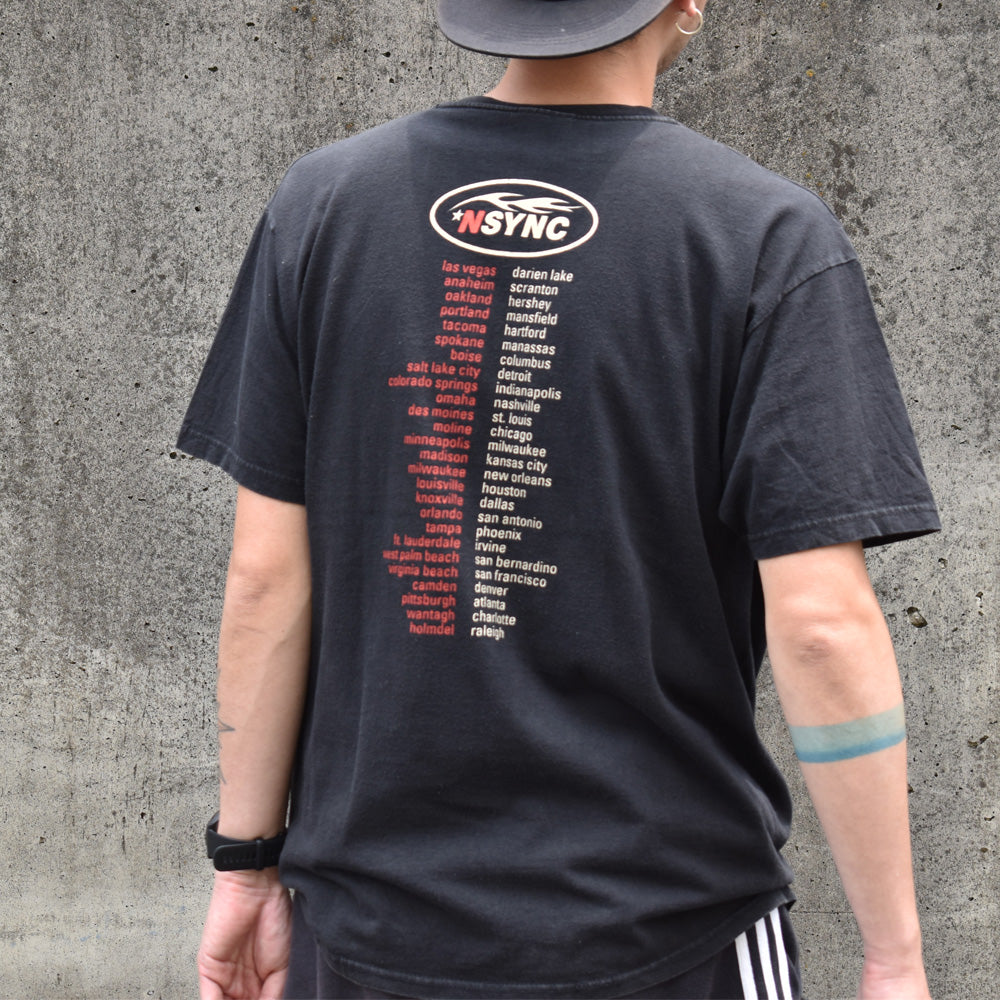 90's　NSYNC/イン・シンク ツアーTシャツ　230903