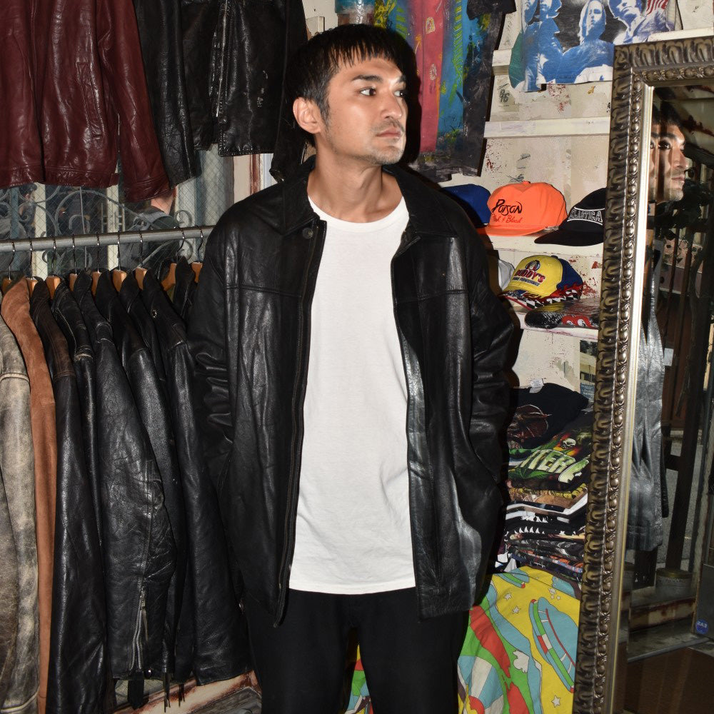 90’s LACOSTE レザージャケット 251111H