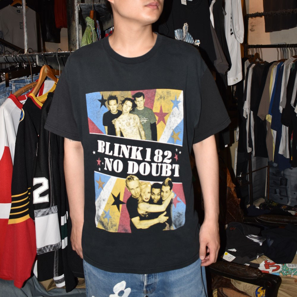 Y2K BLINK-182 / NO DOUBT "2004 TOUR" ロックTシャツ 260630H