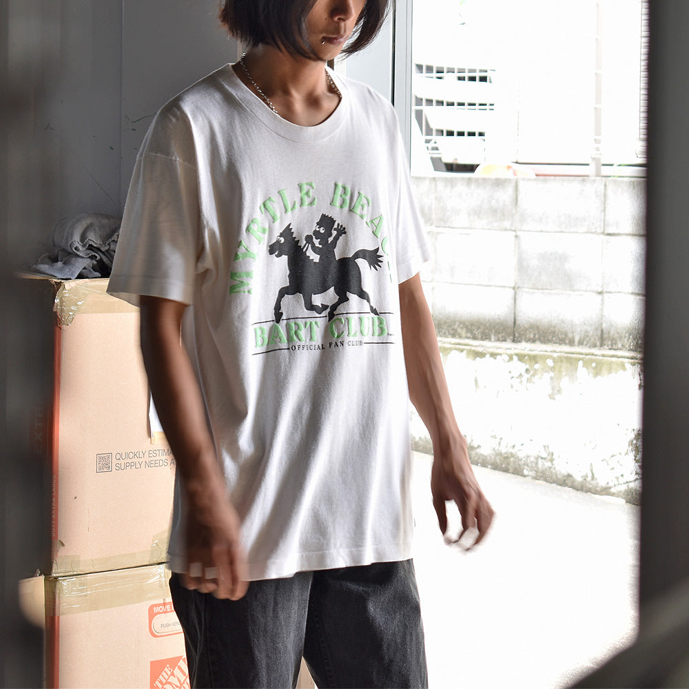 90’s The Simpsons “BART CLUB” Tシャツ 230927