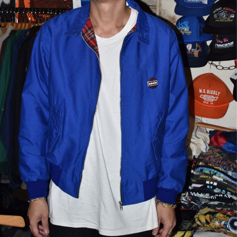 90's UK Harrington “OASIS” スウィングトップ ジャケット 251031H