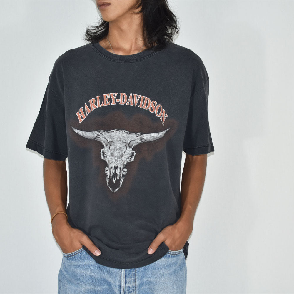 Y2K Harley-Davidson/ハーレー・ダビッドソン 両面プリント Tシャツ 230804