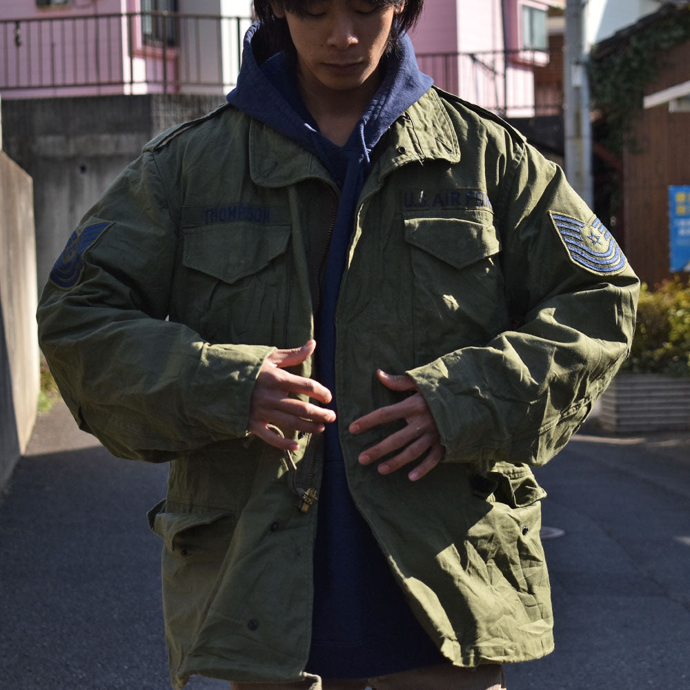 ’83 U.S.ARMY ライナー付き! M-65 3rd フィールドジャケット 240311