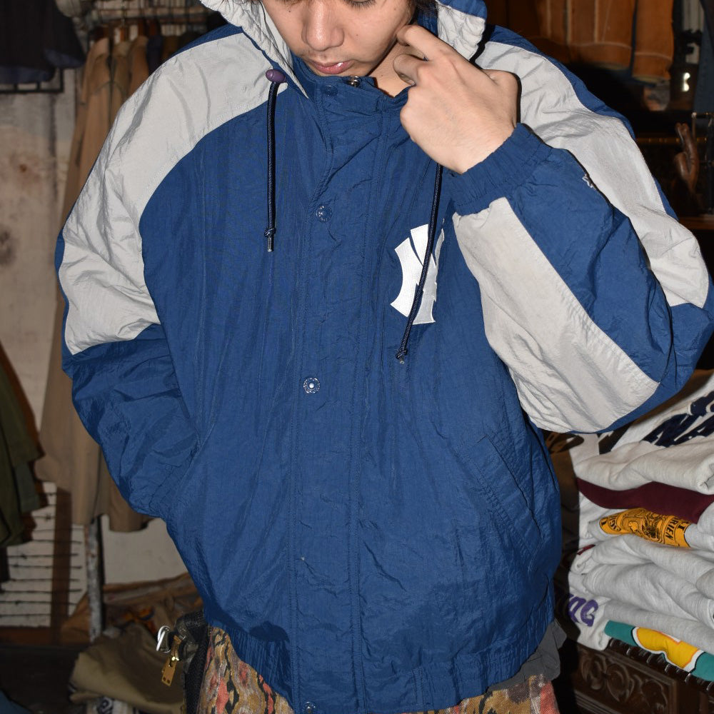 90’s STARTER ヤンキース ナイロン パフジャケット 251118H