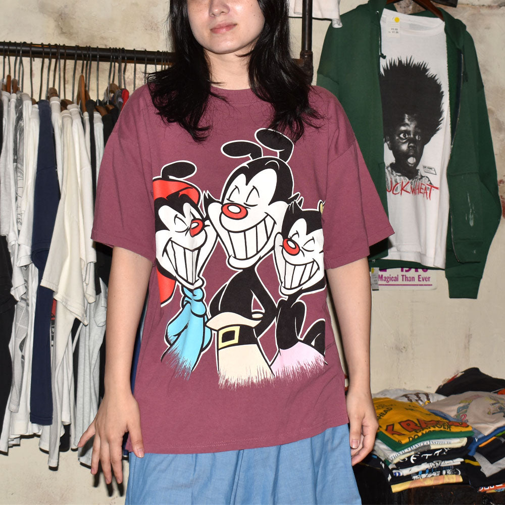 90’s Warner Brothers “Animaniacs” キャラクター Tシャツ USA製 250923H