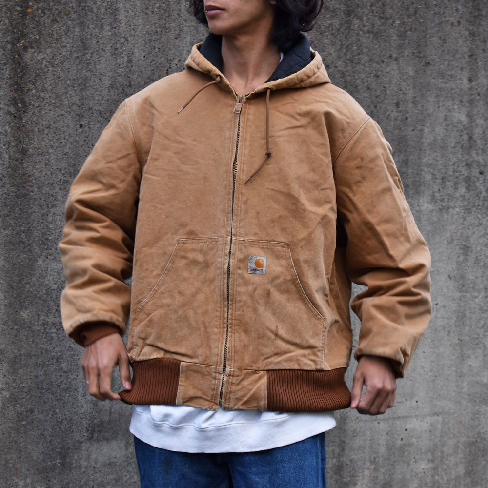 90’s Carhartt キルティングライナー アクティブパーカー USA製 231202