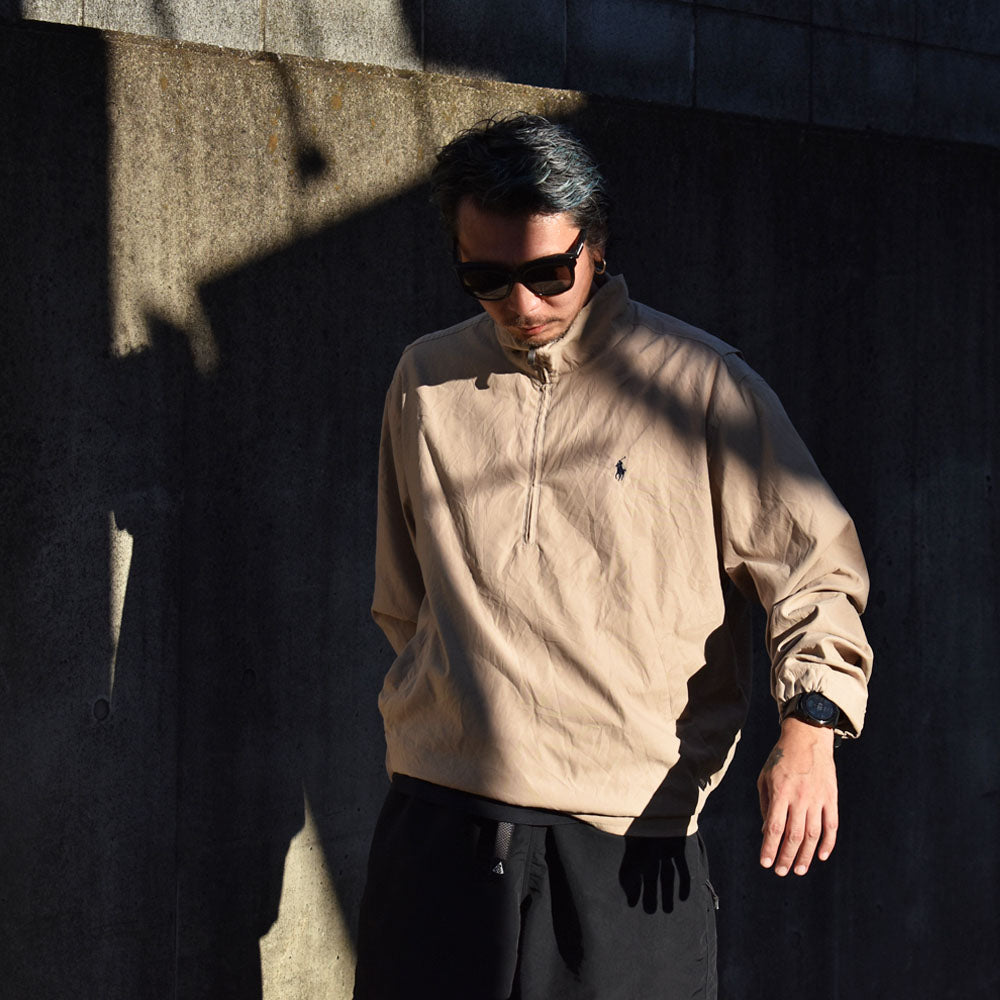 80-90’s Polo Ralph Lauren/ポロ ラルフ ローレン ハーフジップ プルオーバー 230908