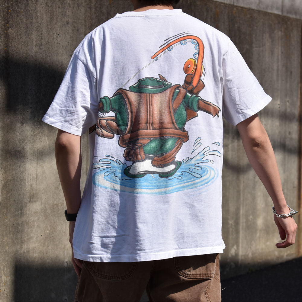 90's Looney Tunes/ルーニー・テューンズ "タズマニアンデビル" Tシャツ USA製 230510