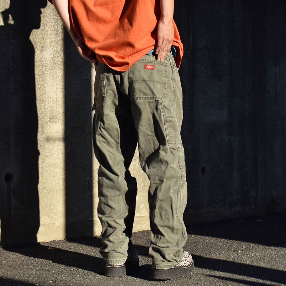 90's Dickies/ディッキーズ ペンキ! ダックワークパンツ 230908