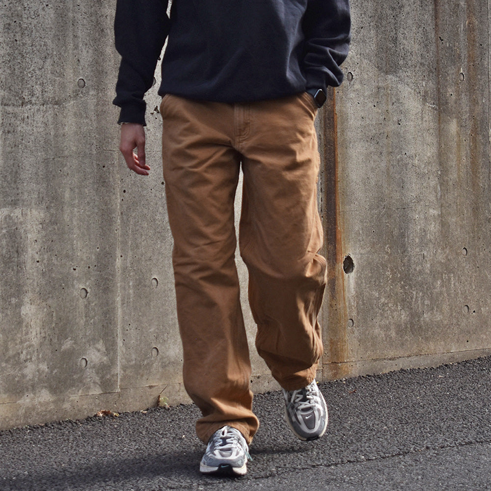 Carhartt チェックライナー ブラウンダックパンツ 231125H