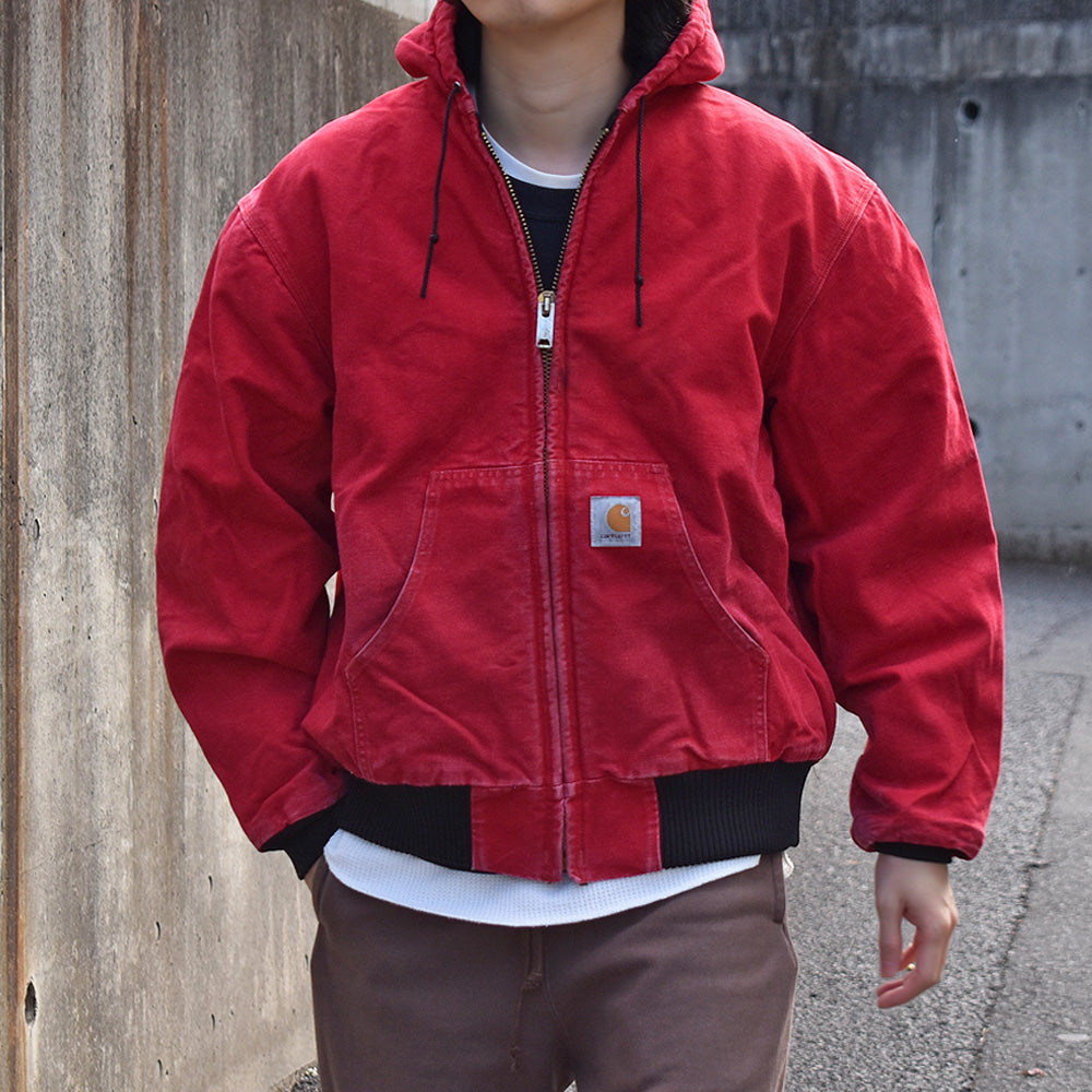 90's Carhartt キルティングライナー アクティブパーカー 231201