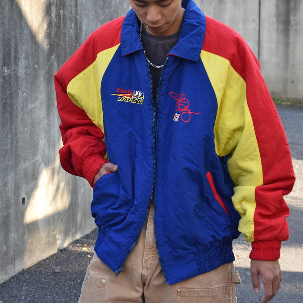 90’s Motorsport Traditions “Kyle Petty #42” 中綿入り レーシングジャケット USA製 231101