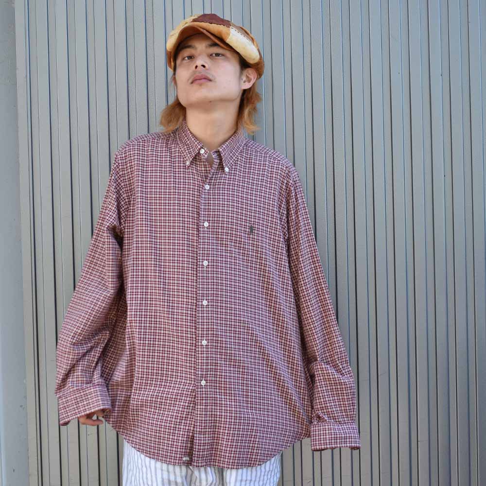 Ralph Lauren/ラルフ ローレン “CLASSIC FIT” チェック ボタンダウンシャツ 230831