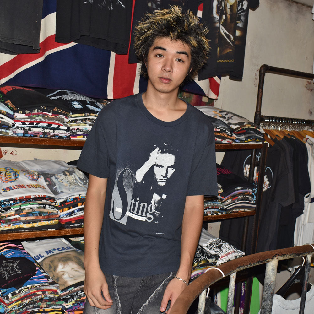 80’s Sting “...Nothing Like The Sun” Tour ロック Tシャツ 250919H