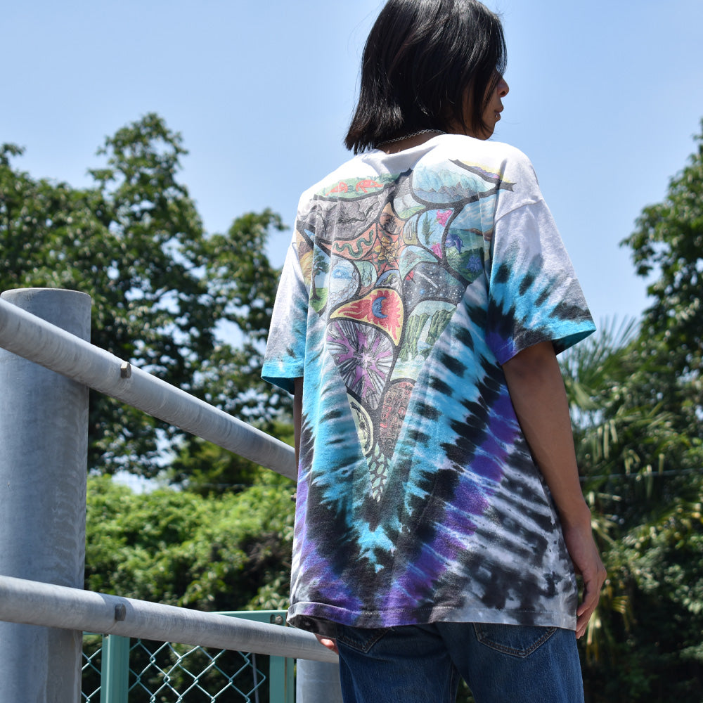 90’s LIQUID BLUE タイダイ Tシャツ USA製 250423