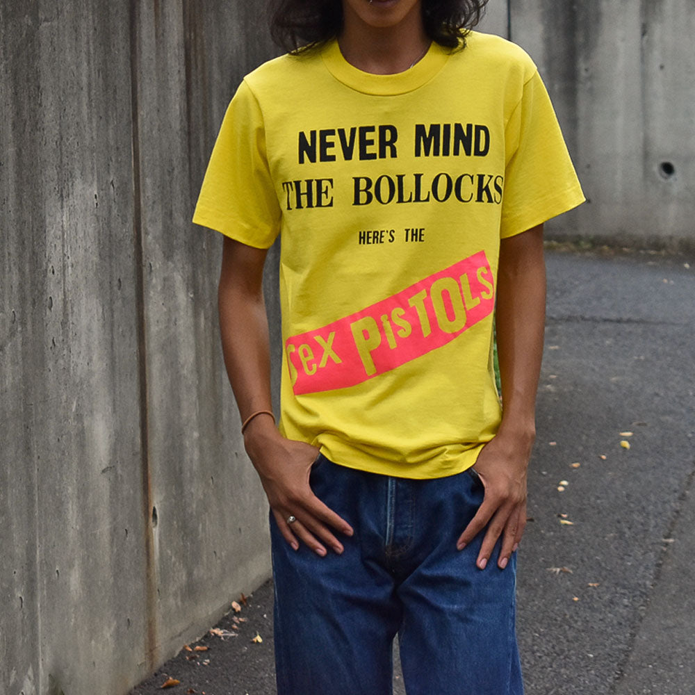 80-90's デッドストック! Sex Pistols "NEVER MIND THE BOLLOCKS HERE'S THE" バンドTシャツ USA製 230922