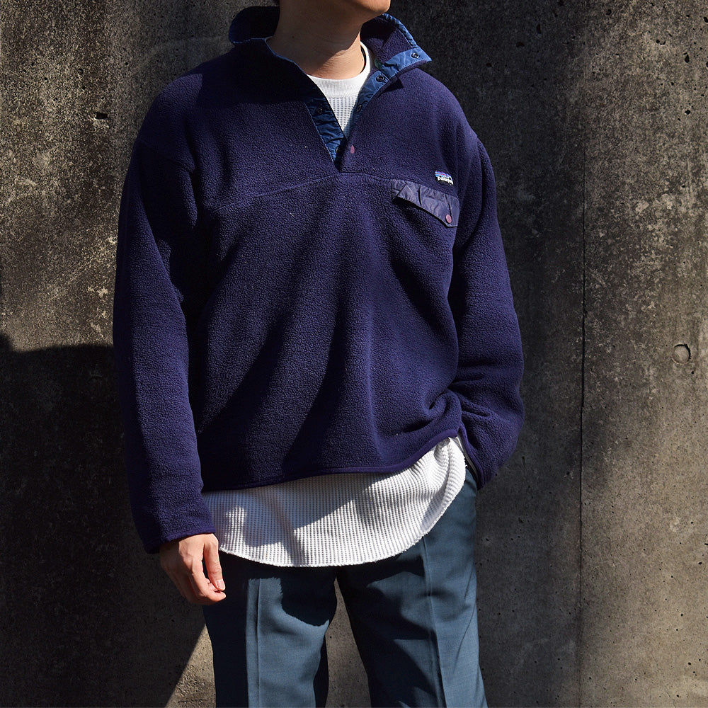 90's patagonia シンチラ・スナップT プルオーバー フリース 231010