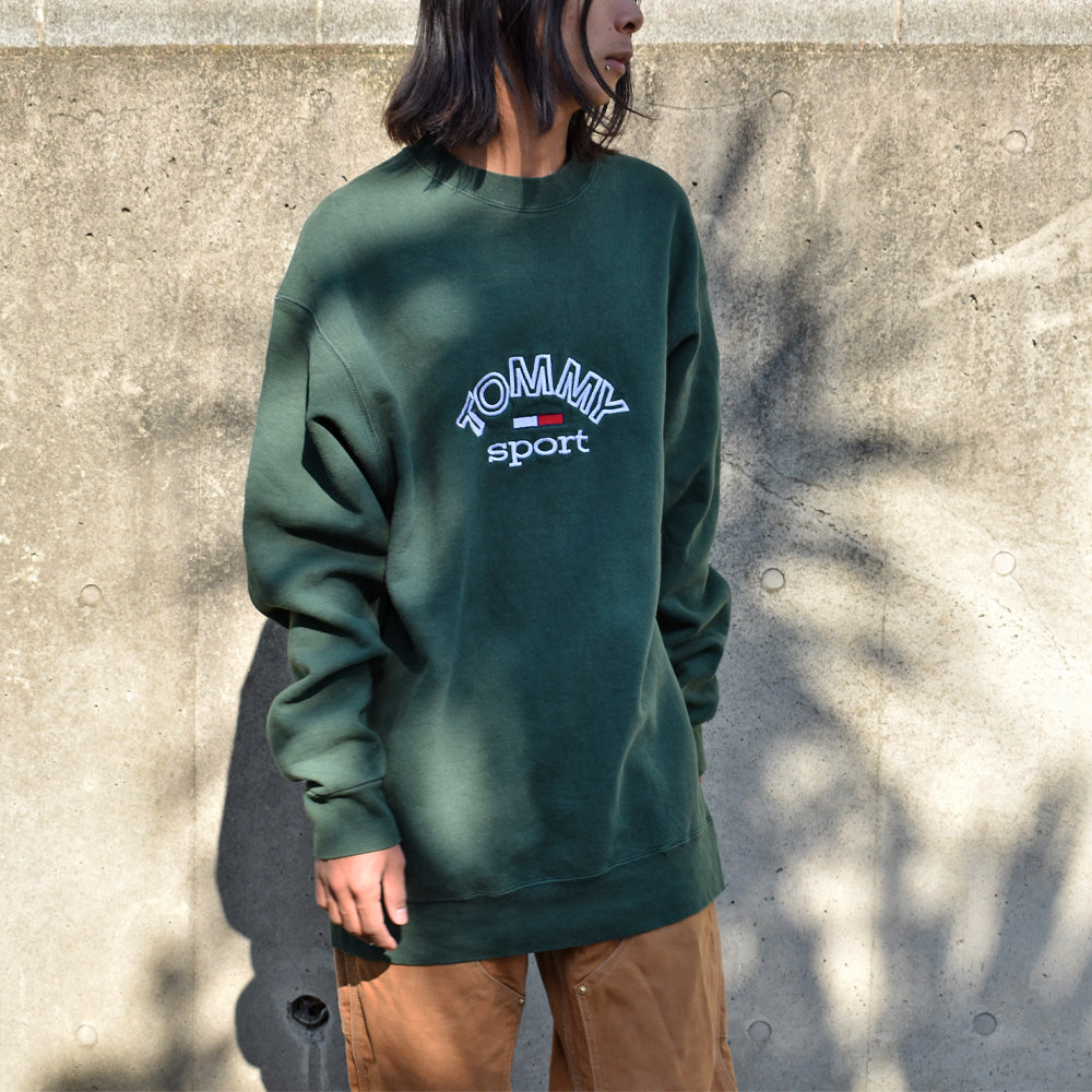 90’s ブートレグ TOMMY HILFIGER logo刺繍 スウェット 231021