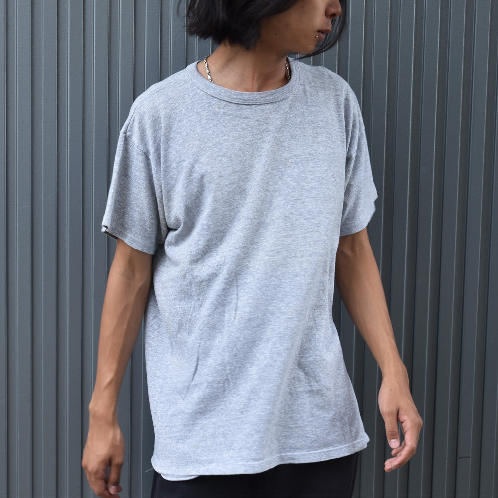 80's Champion トリコタグ 無地Tシャツ USA製 230920H