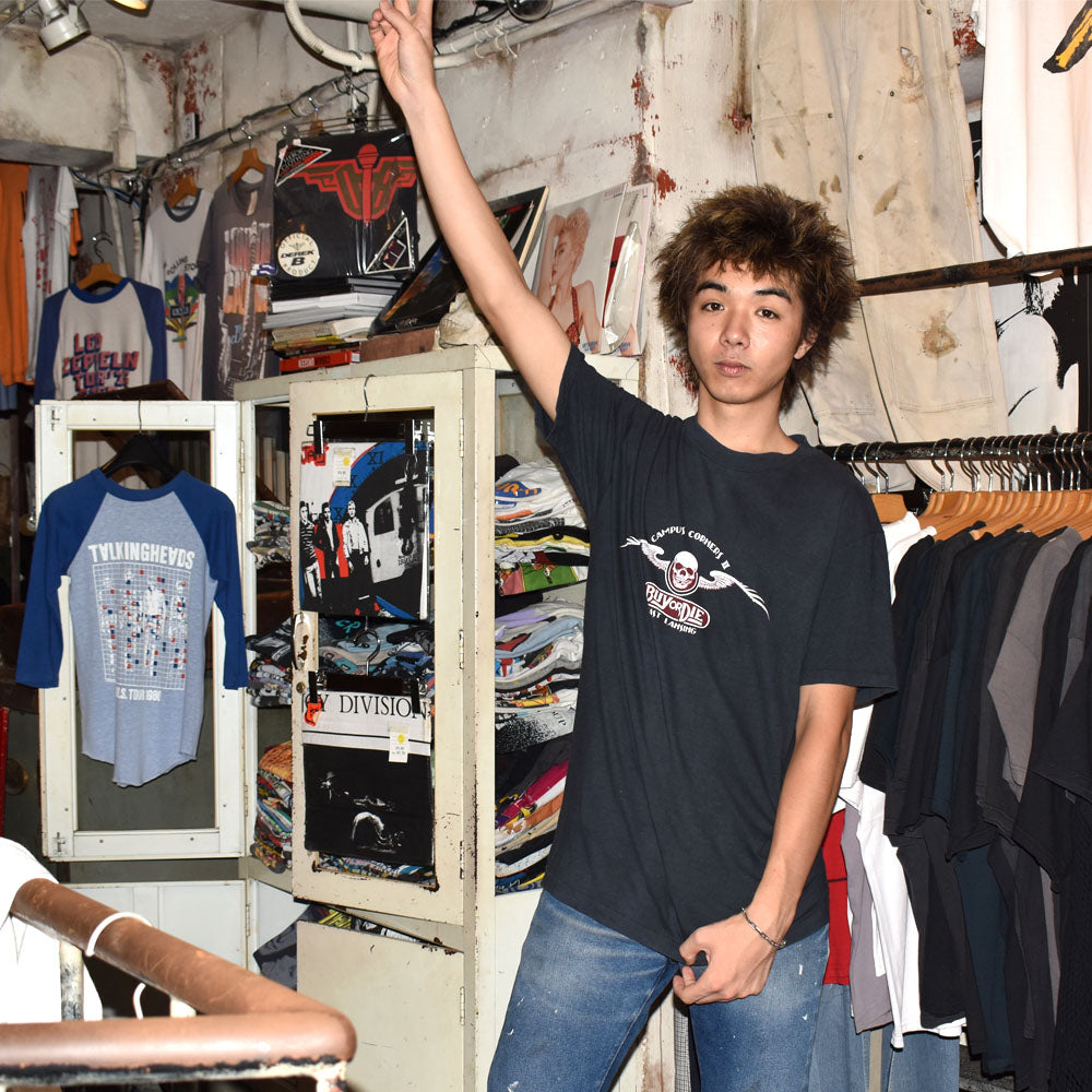 80’s “BUY OR DIE / EAST LANSING” バイク Tシャツ 250923H