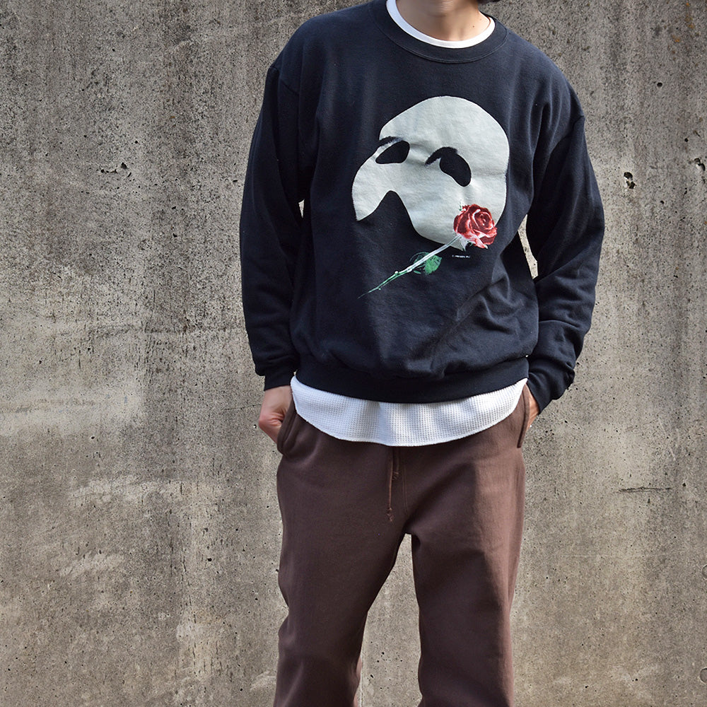 80’s The Phantom of the Opera ミュージカル スウェット 231201